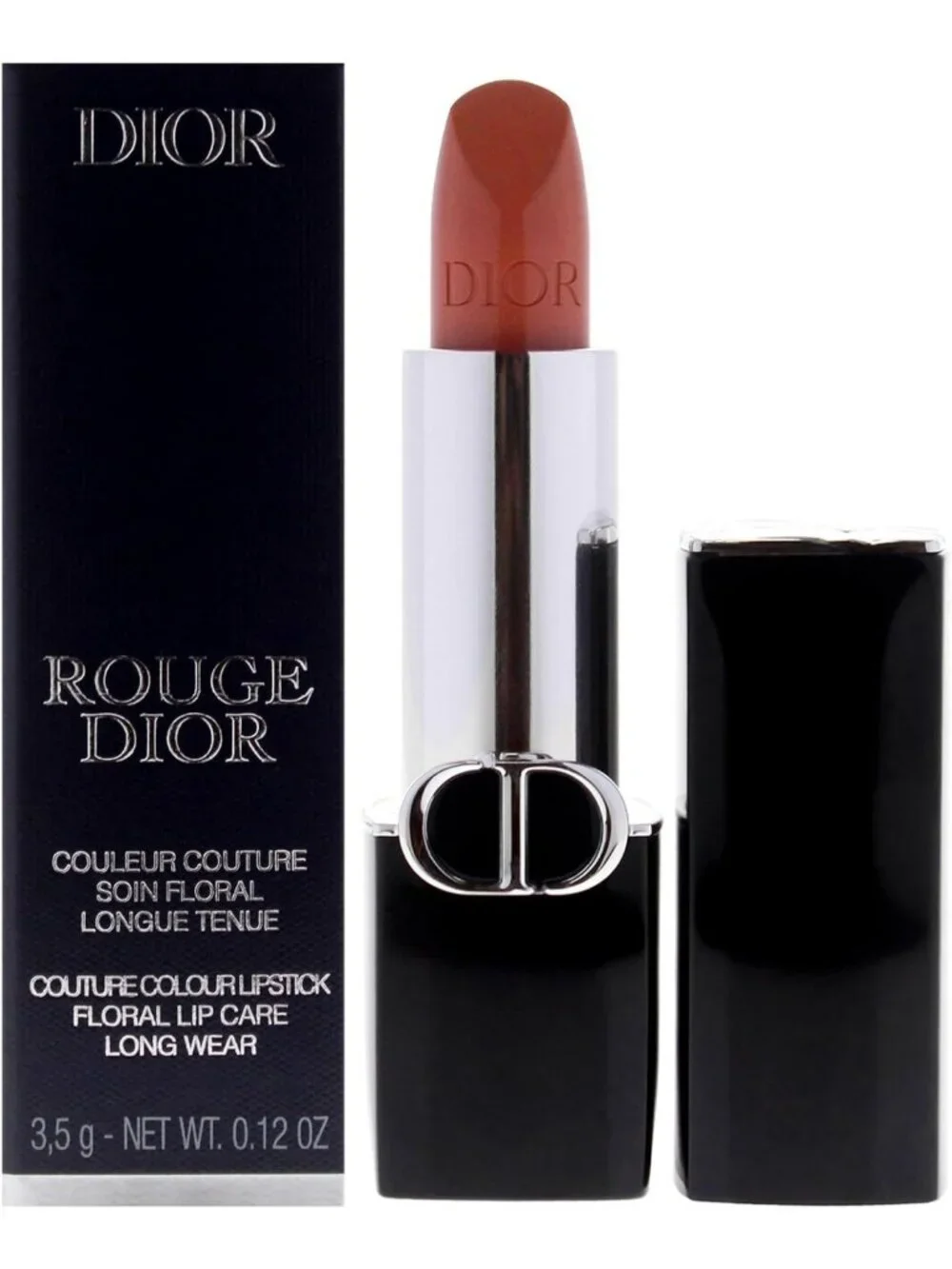 Satin Lipstick 219 Rose Montaigne - Refillable, Long-lasting, Hydrating Lip